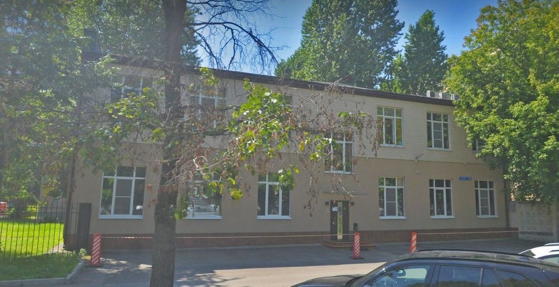 фасад дома, здание по адресу г Москва, ул Усиевича, д 31А стр 2